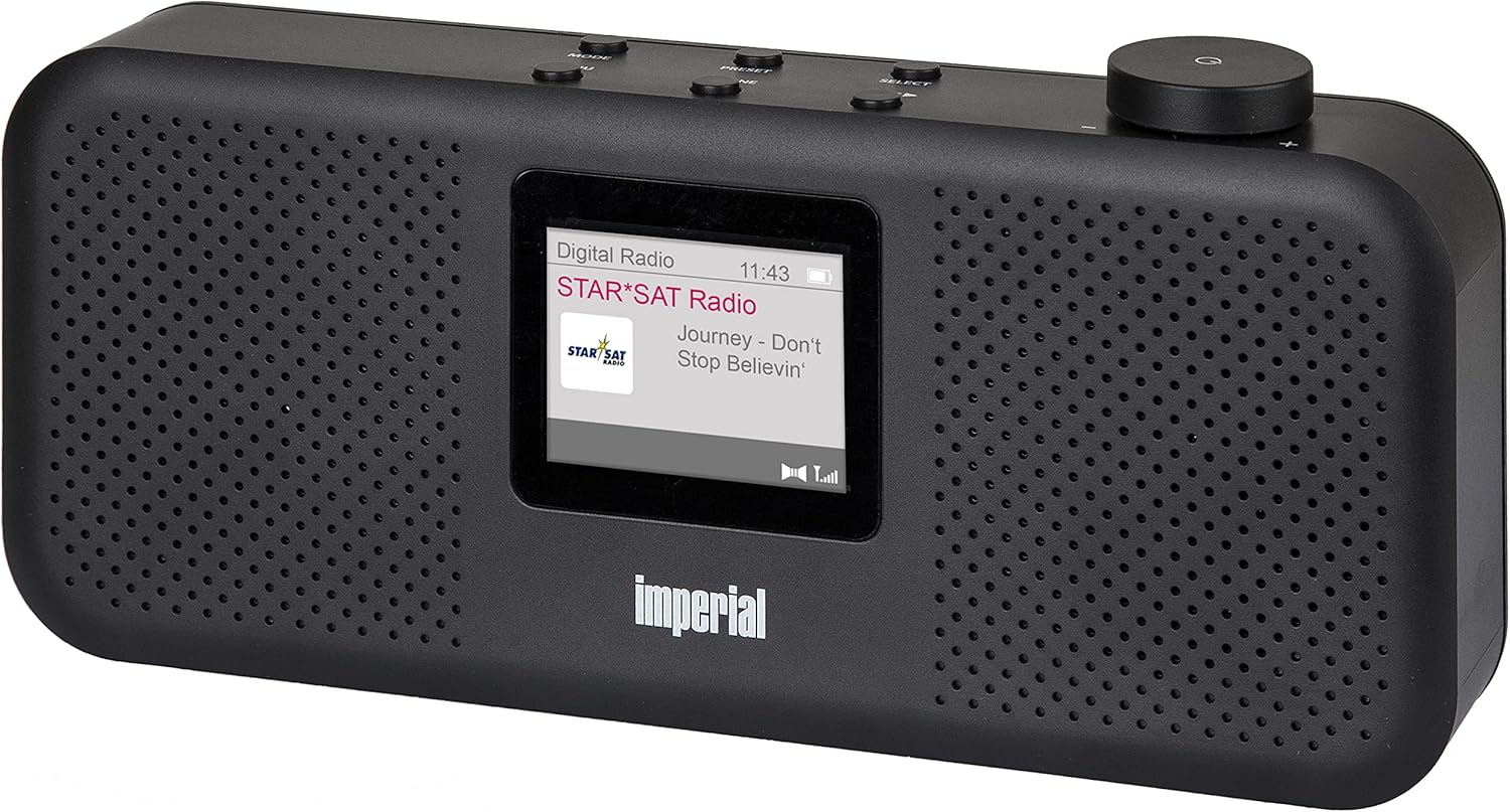Imperial DABMAN 16 schwarz DAB+ Stereoanlage Stereoradio DAB / UKW Radio mobil