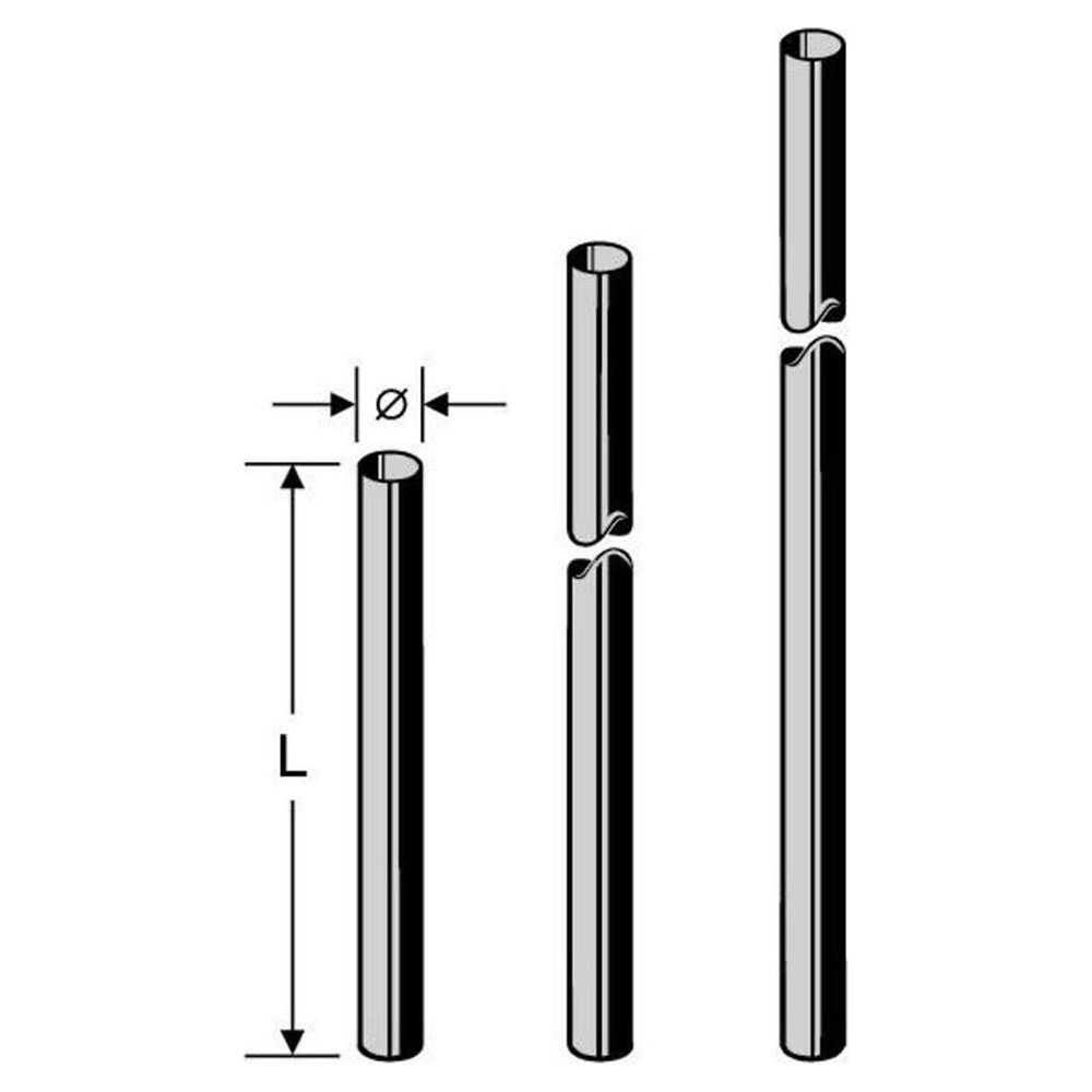 Kathrein ZAS 02 Satmast Mast Stahl 0,56m Antennenmast 60mm Durchmesser passend für CAS 60/80/90
