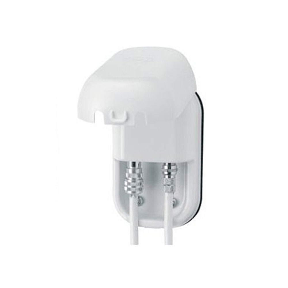 9318_0 Maxview Twin Antennen Außensteckdose für F-Stecker F-Anschluss weiß Sat