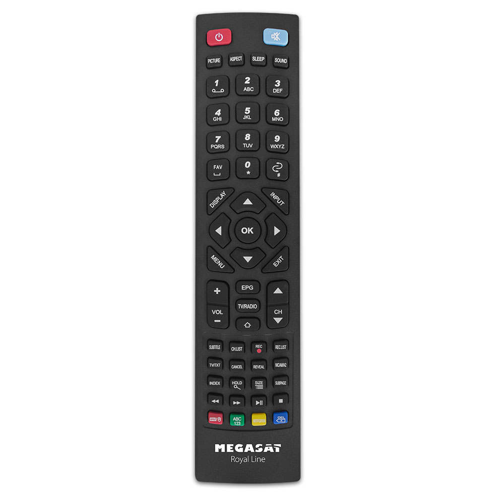 Fernbedienung für Megasat Royal Line II TV FB Fernseher