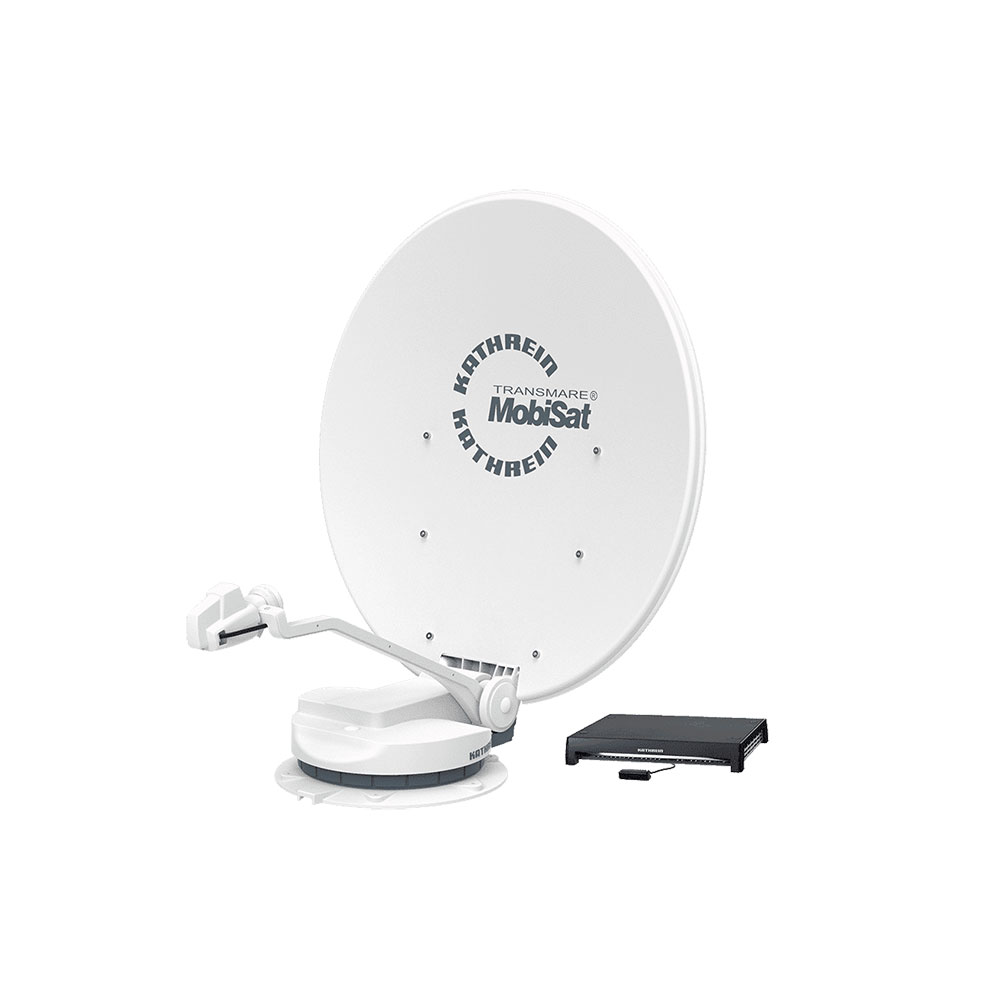 Kathrein CAP 850 GPS vollautomatische Sat Satelliten Antenne Anlage Camping Twin-LNB System