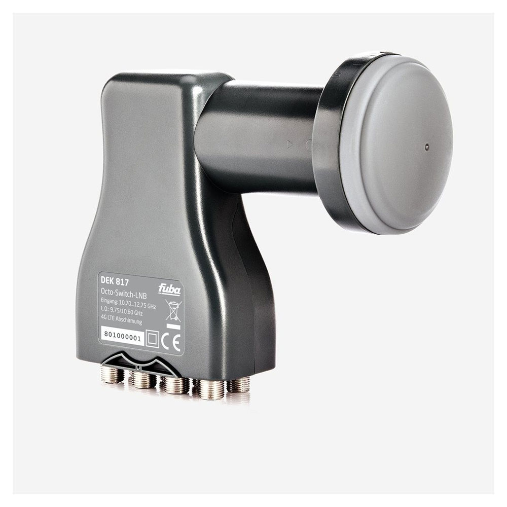 9133919_21515004_dek817_1 Fuba DEK 817 Octo LNB LNC für 8 Teilnehmer Sat Empfang  HDTV 4k 3D