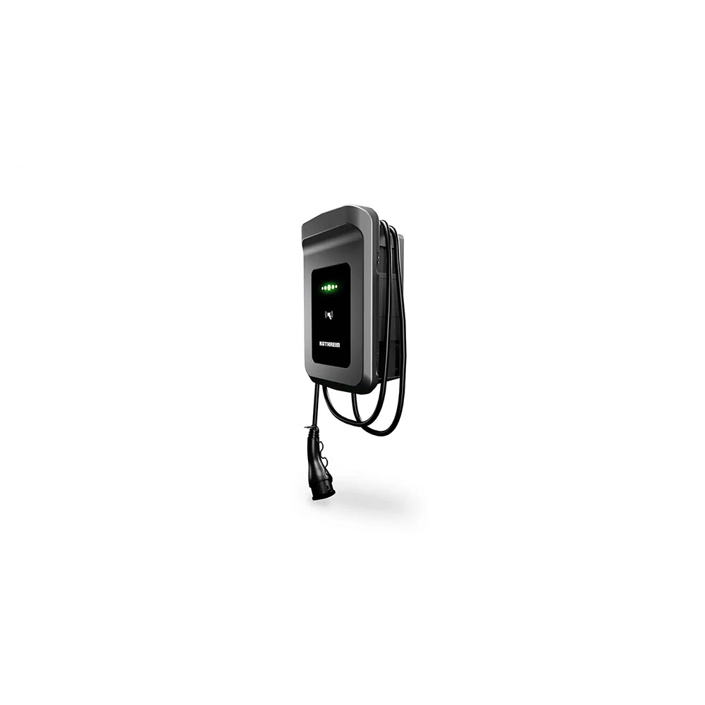 Kathrein AC40-11-C750-A KWB-AC40 Wallbox Ladestation 11KW mit 7,5m Ladekabel Anthrazit RFID