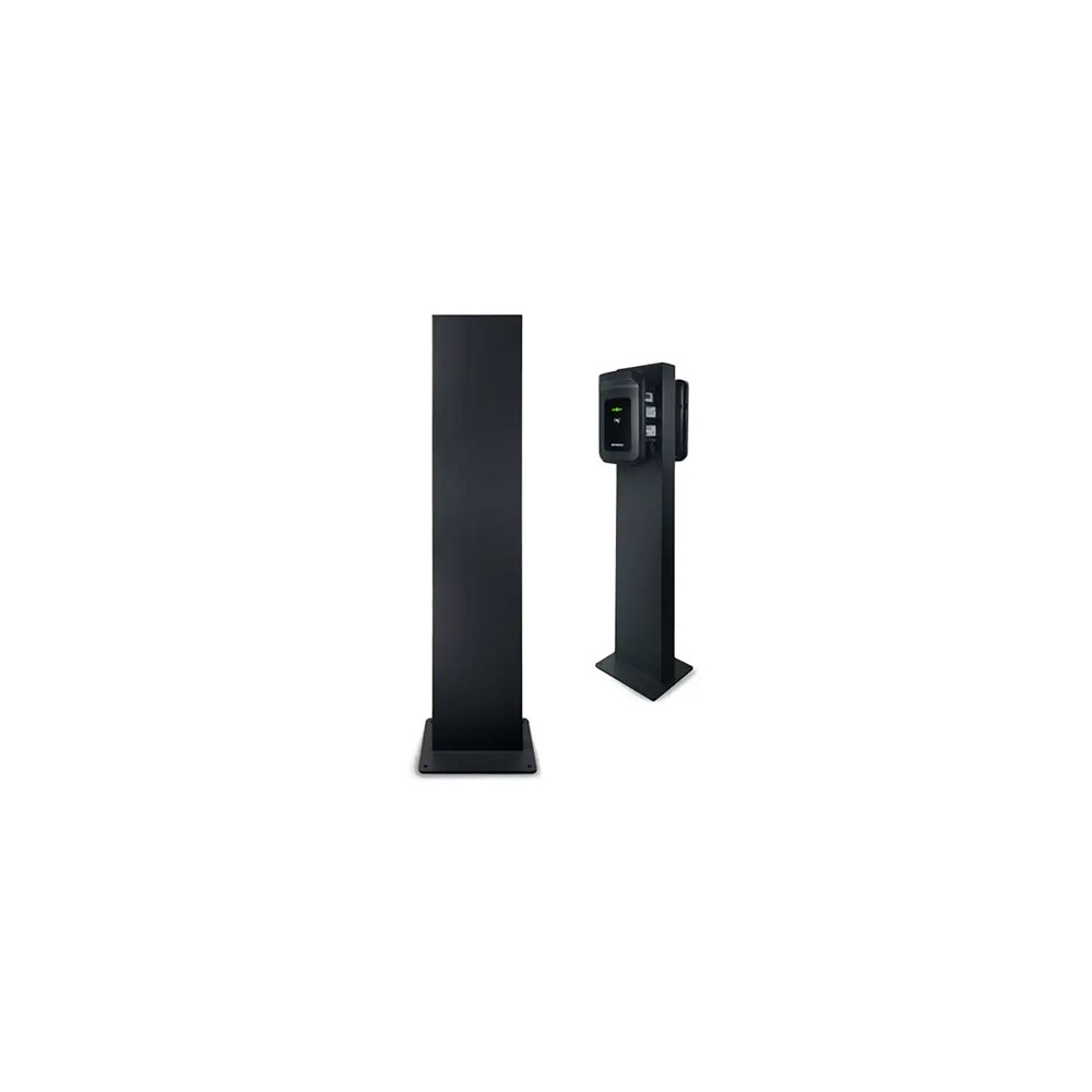 Kathrein ST-S-ER-A Stele Single Edelstahl für KWB Anthrazit für Wallbox KWB eMobility