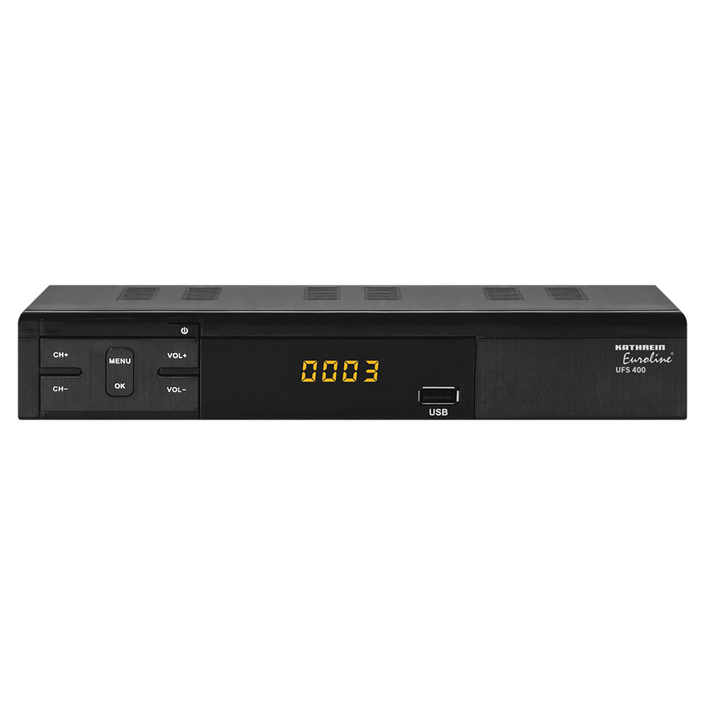 Kathrein UFS 400 Euroline HDTV Sat Receiver Satelliten Full HD 1080p USB Unicable PVR