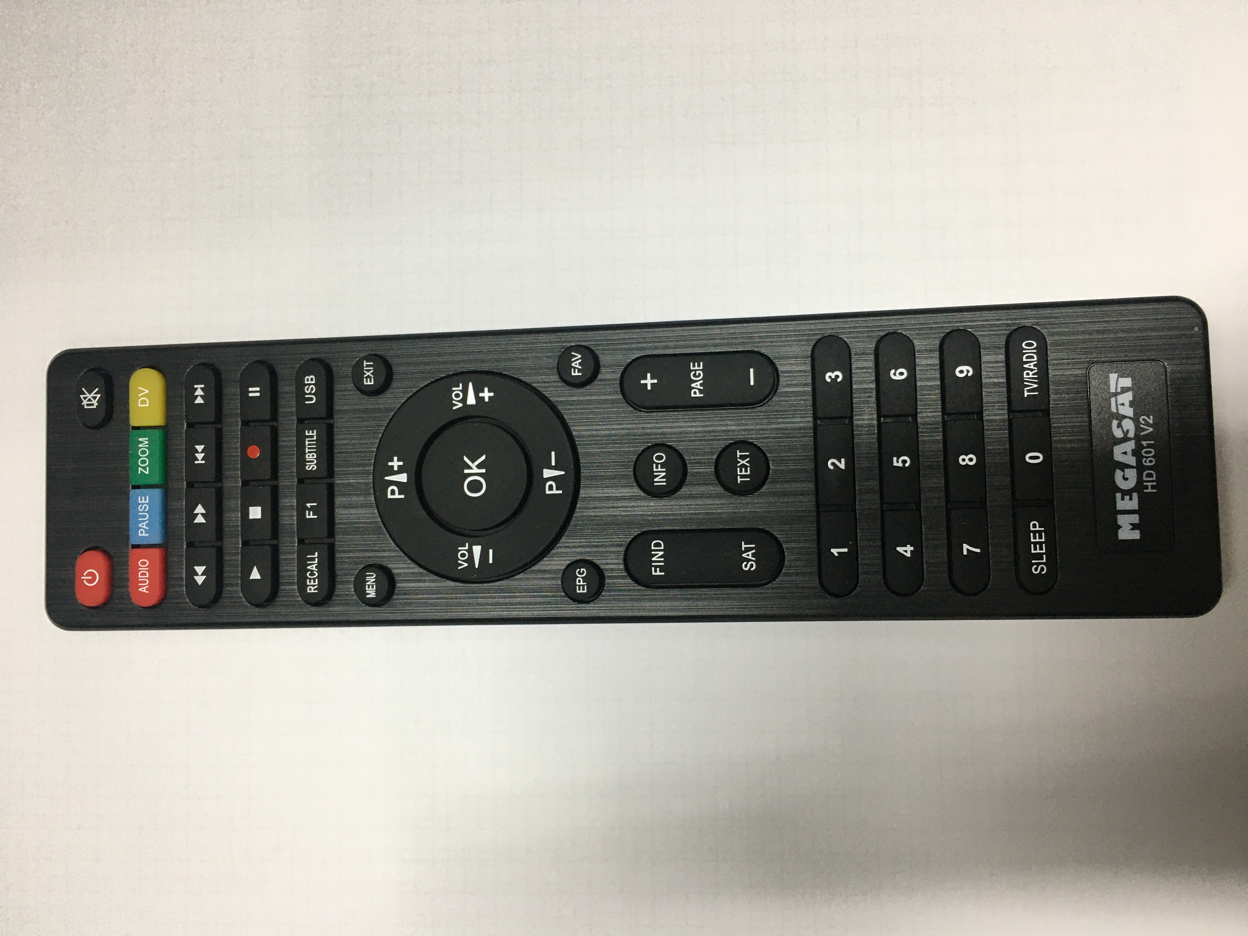 601_2 Fernbedienung FB für Megasat HD 601 V2 V3 V4