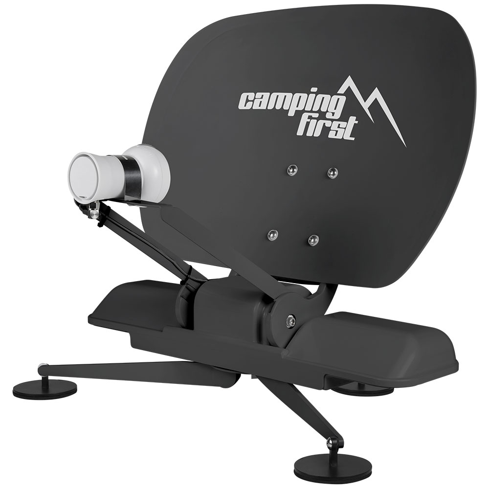 Camping First Satmex mobil 3 grau portable mobile vollautomatische Sat Antenne Satelliten System