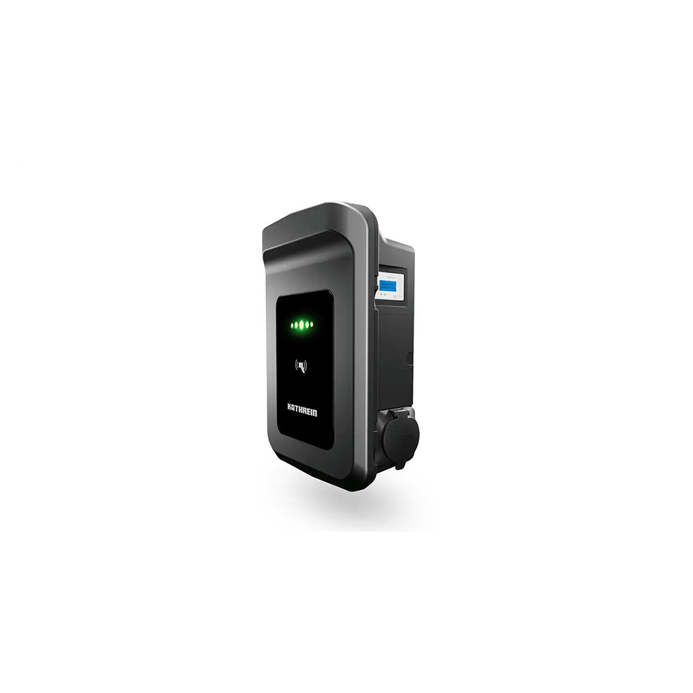Kathrein AC60-11-P-A KWB-AC60 Wallbox mit LTE-Modul Ladestation 11KW mit Ladebuchse Anthrazit RFID