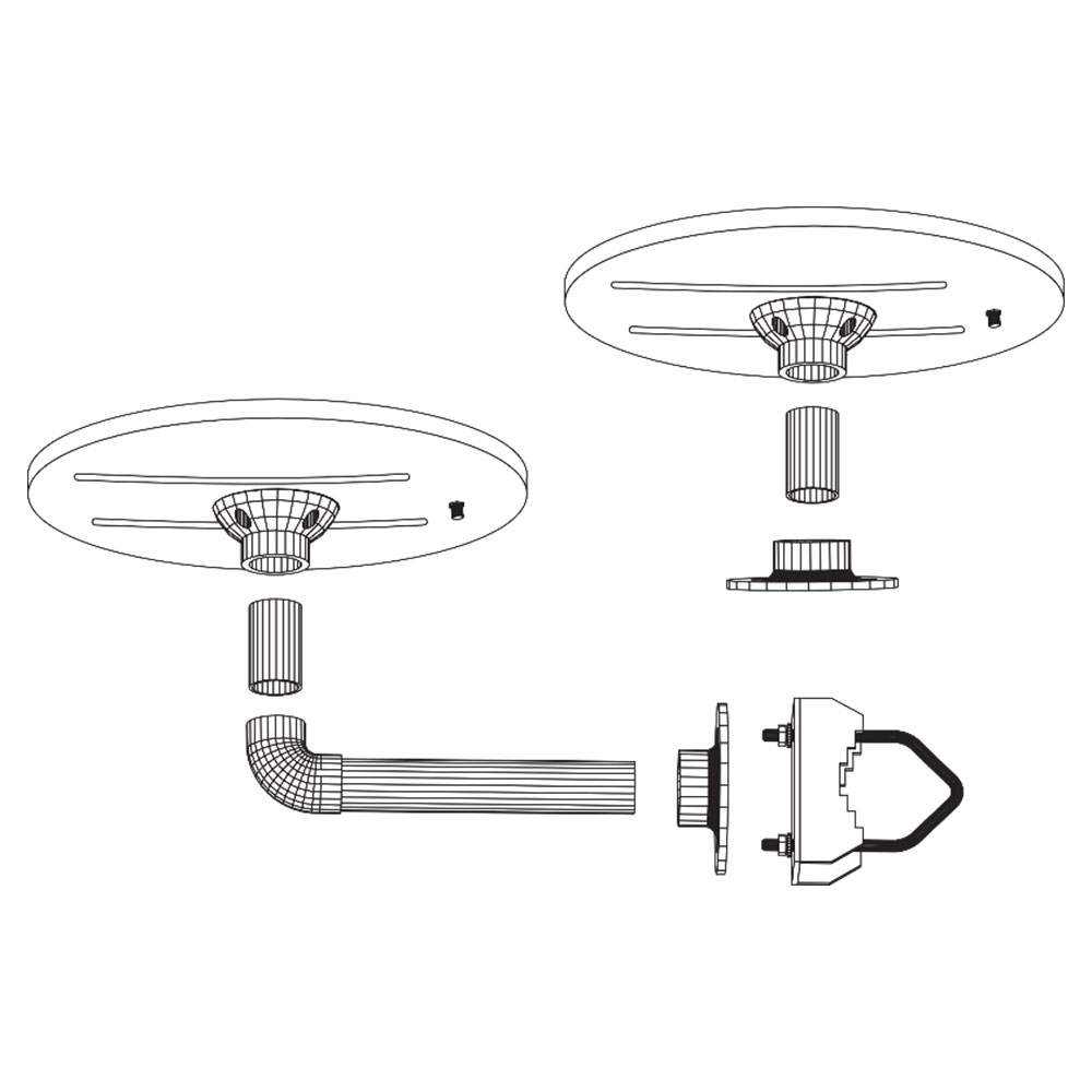 Megasat-T4-Montagebeispiele