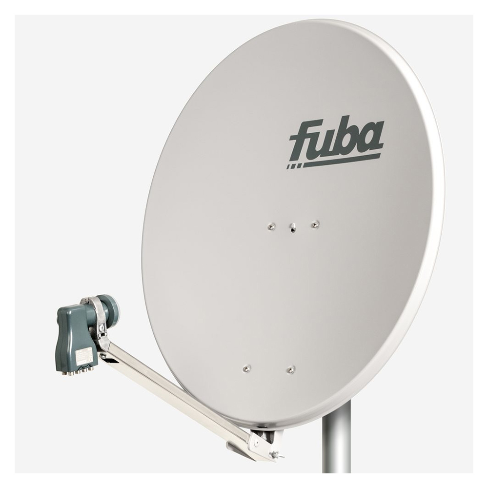 9111377_11003082_DAL808G_1-Kopie Fuba DAL 808 G Satellitenspiegel 80 cm grau Alu Satelliten Sat Schüssel Octo LNB