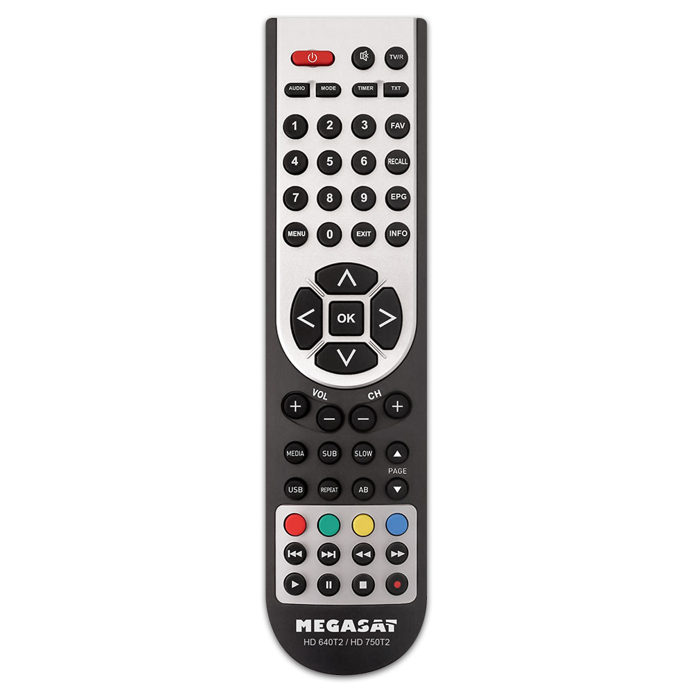 Fernbedienung FB für Megasat HD 640 620 T2 HD640T2 HD620T2 Receiver
