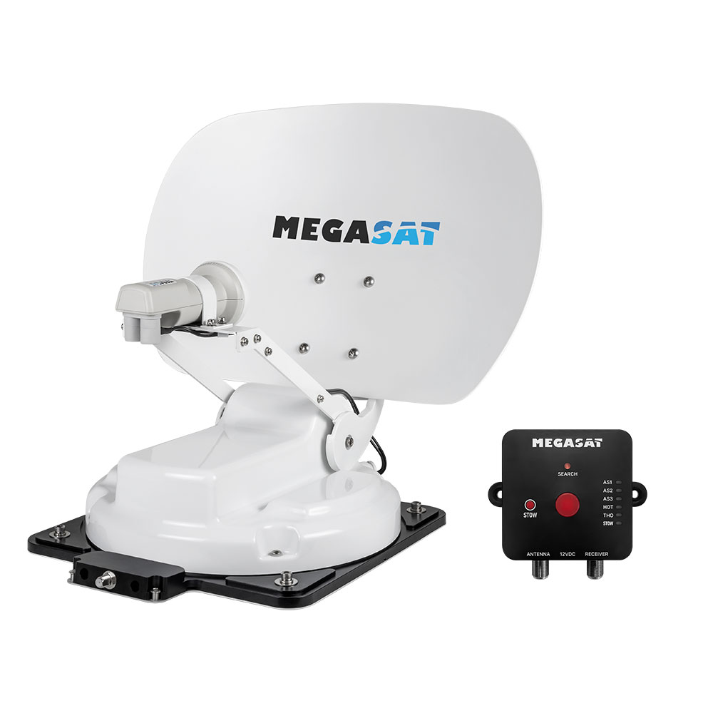 Megasat Caravanman kompakt 4 vollautomatische Sat Satelliten Antenne System GPS