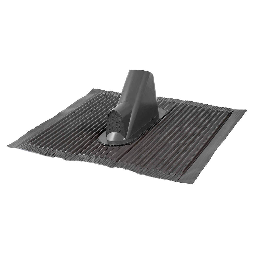 Kathrein ZTB 60 60sw schwarz Dachziegel Dachabdeckblech Alu-Kunststoffziegel Sat Montage 38-60mm Mast