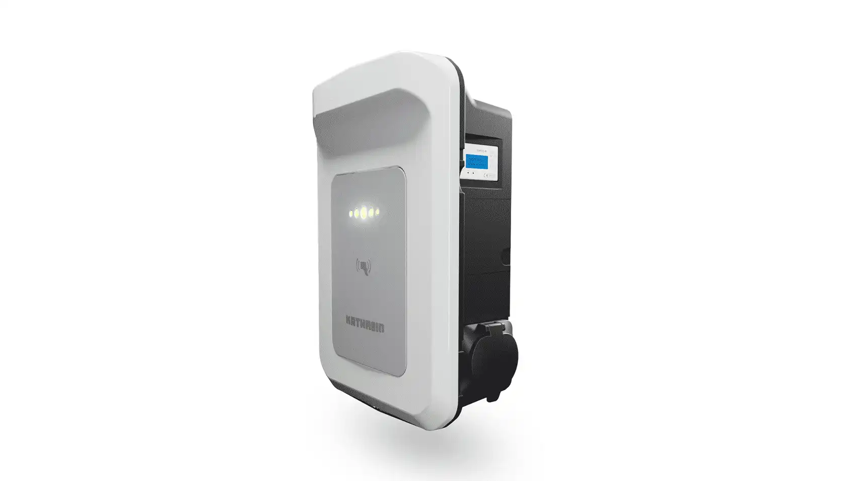 Kathrein AC40E-11-P-W KWB-AC40 E Wallbox Ladestation 11KW mit Ladebuchse weiß eichrechtskonform