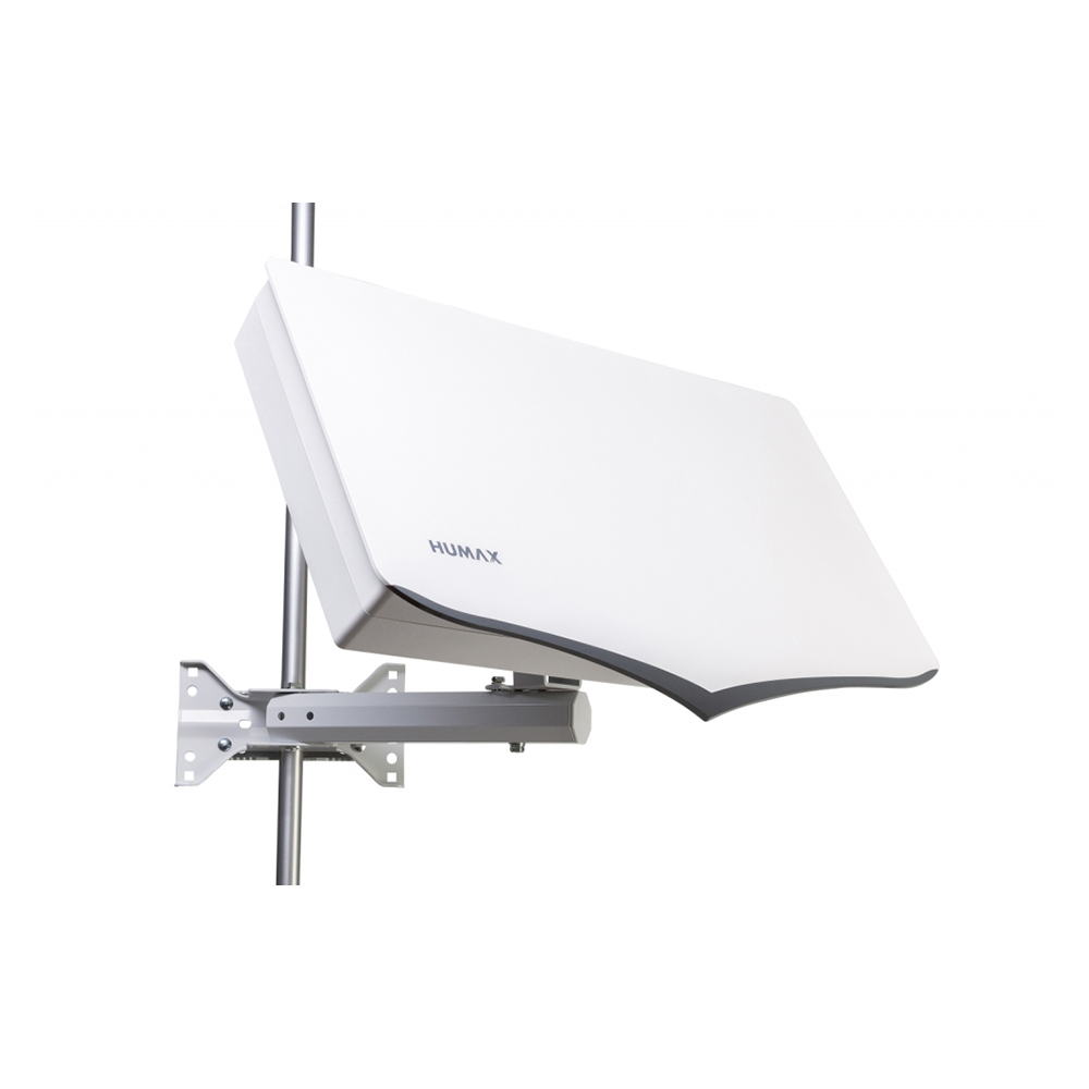 Humax Flat H40D Flachantenne Single Sat Spiegel LNB 1 Teilnehmer HDTV Satelliten Antenne