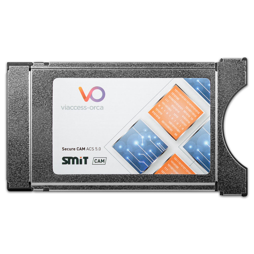 Modul_1_vorne Smit Viaccess Orca Secure Cam ACS 5.0 Dual Cam CI Modul 64 Bit