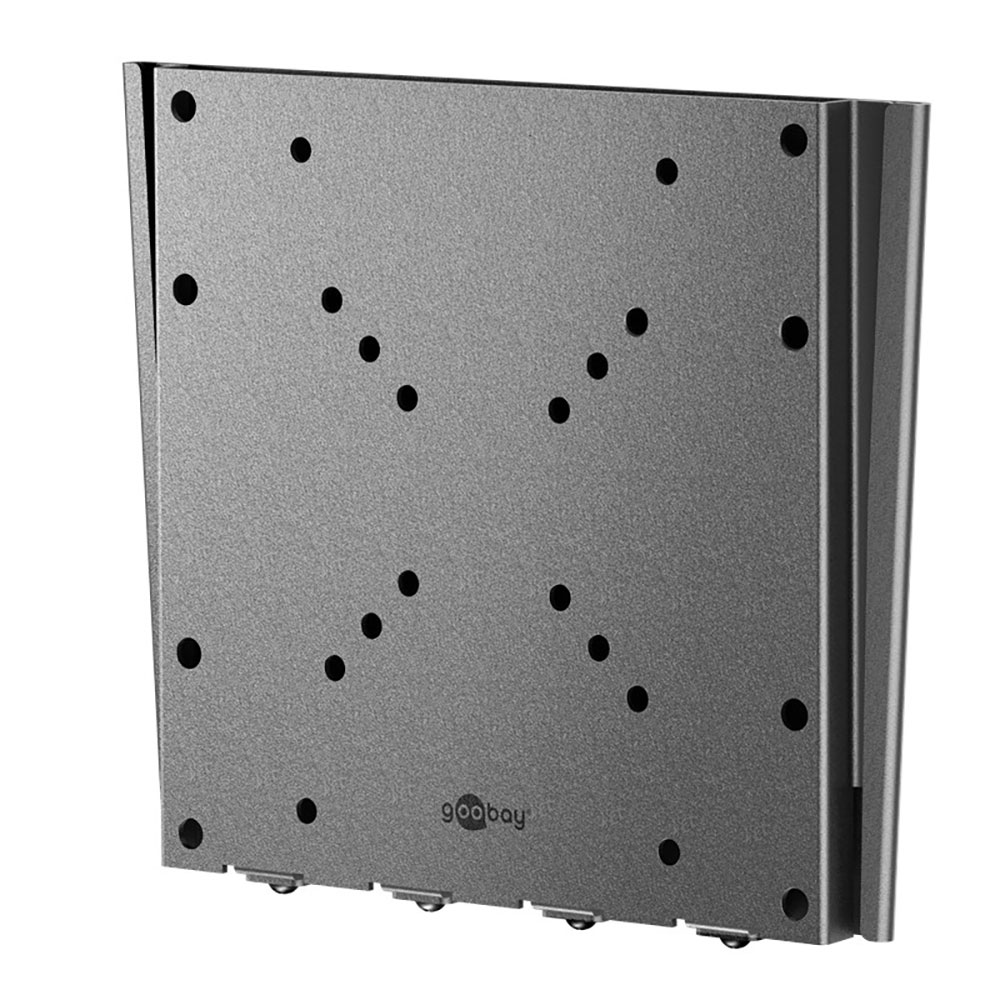 Goobay basic TV Wandhalterung Caravan FIXED M für Wohnmobile & Wohnwagen 23 - 42 Zoll LED Fernseher