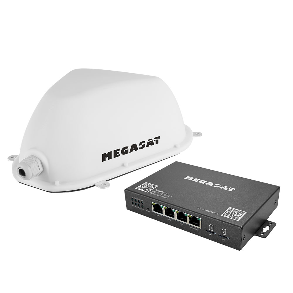 Megasat Camper Connected 5G eSIM LTE-WiFi-System Antenne LTE Camping Caravan Internetantenne 