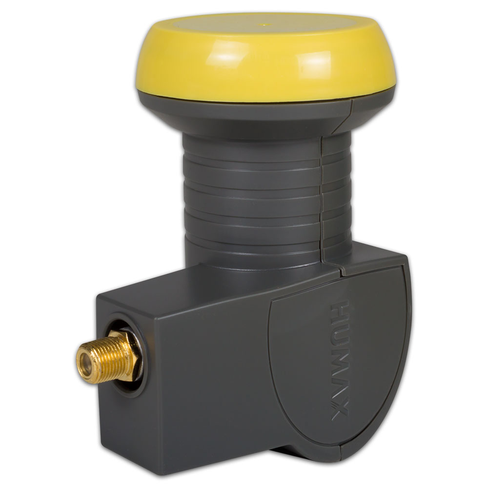 Humax-LNB-113 Humax 113 Gold HD Single Sat LNB 40mm feed Satelliten 0,1dB Digital HDTV