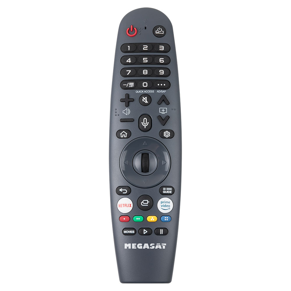 Megasat Magic-Fernbedienung für TV-Geräte Fernseher Royal Line Premium 22 24 27 32