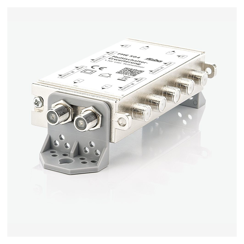 9133822_22010203_fme504_1-Kopie Fuba FME 504 Multischalter Erweiterung 1 Satellit - 4 Teilnehmer Sat Verteiler Multiswitch