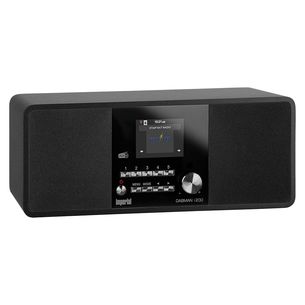 Imperial DABMAN i200 schwarz Internet DAB+ Radio Stereo Internetradio DAB/UKW WLAN LAN Spotify