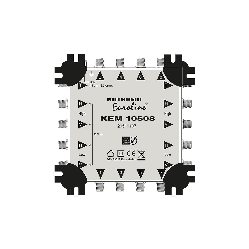 Kathrein KEM 10508 Multischalte Kaskade Multiswitch kaskadierbar Verteiler erweiterbar 