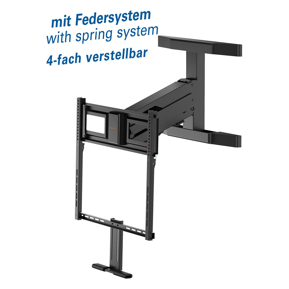 my wall HP 56 L TV Wandhalter herunterziehbar vollbeweglich 42 - 65 Zoll LED Fernseher HP56L 4-fach verstellbar