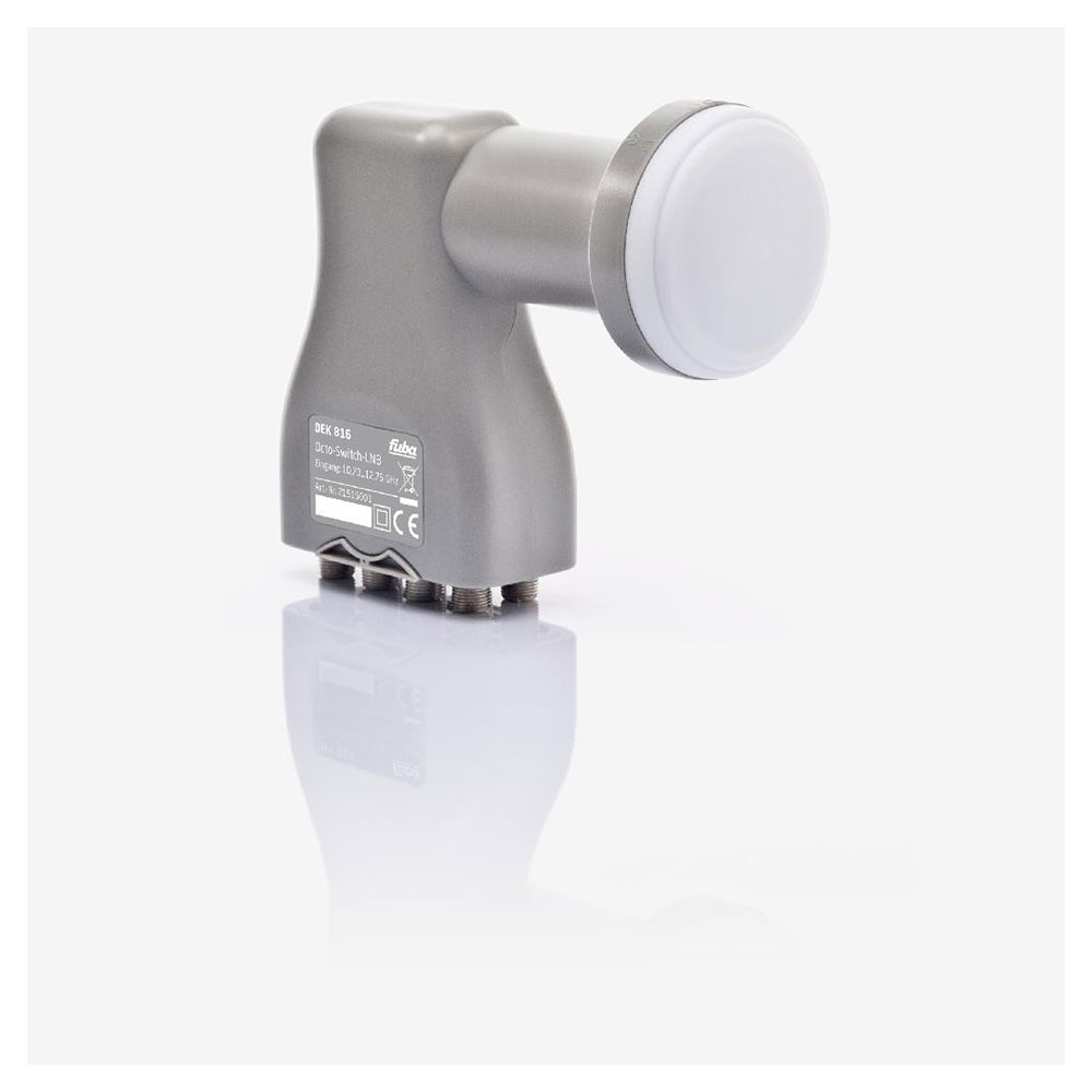 Fuba Octo LNB DEK 816 Sat LNC DEK816 Full HD 3D 4K 8 Teilnehmer