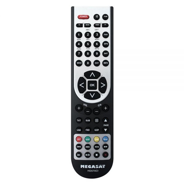 Fernbedienung FB für Megasat HD 570 HD570 CI Receiver