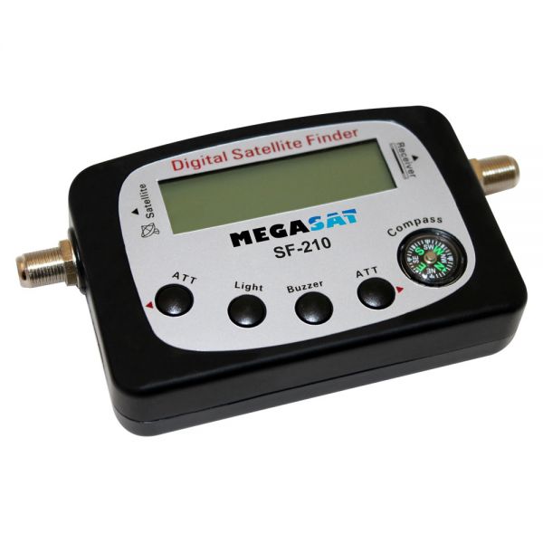 Megasat Satfinder SF-210 Digitale Pegelanzeige Satelliten Finder beleuchtet