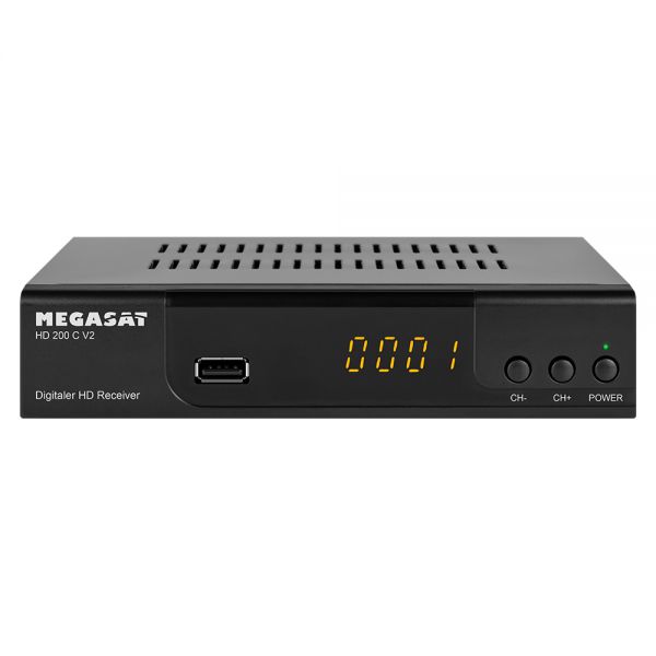Megasat HD 200 C V2 HDTV Kabel Receiver DVB-C Cable USB Scart HD200C