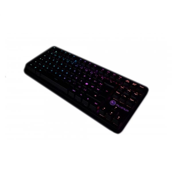 Millenium MT2 Mini Gaming-Tastatur Mechanisch RGB TKL FR-Layout PC beleuchtet