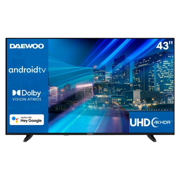 DAEWOO 43DM72UAD LED-Fernseher 108cm 43 Zoll UHD 4K Smart TV HDR10 HLG gebraucht