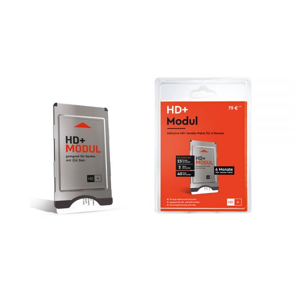 inkl. HD Plus CI Modul SAT inkl 6 Monate kostenlosen HD Empfang 