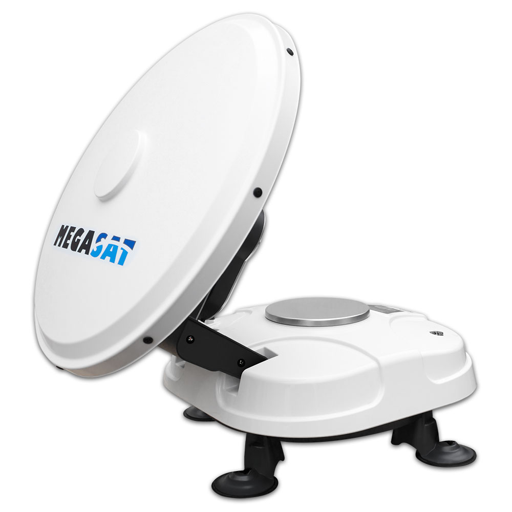 Megasat Satmaster Portable Exclusive Classic vollautomatische Sat Antenne Sathelden.de Ihr