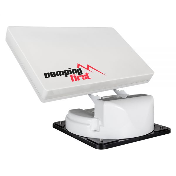 Camping first Satmex Flat 2 vollautomatische Sat Twin Antenne System Satelllitenantenne Flachantenne