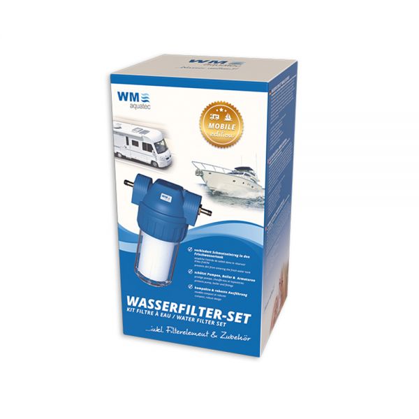 WM Aquatec Wasserfilter-Set Mobile Edition Wasser Filter Desinfektion Trinkwasser