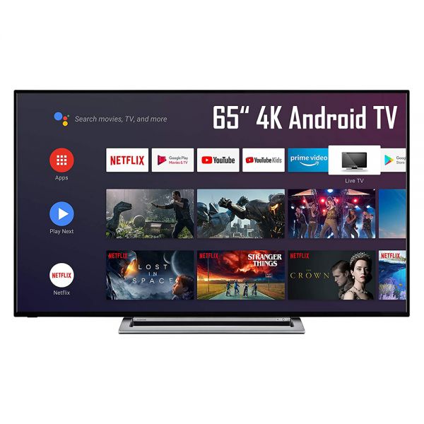 Toshiba 65UA3A63DG LED-Fernseher 165cm 65 Zoll 4K Smart-TV 1900Hz HDR10 Android PVR gebraucht