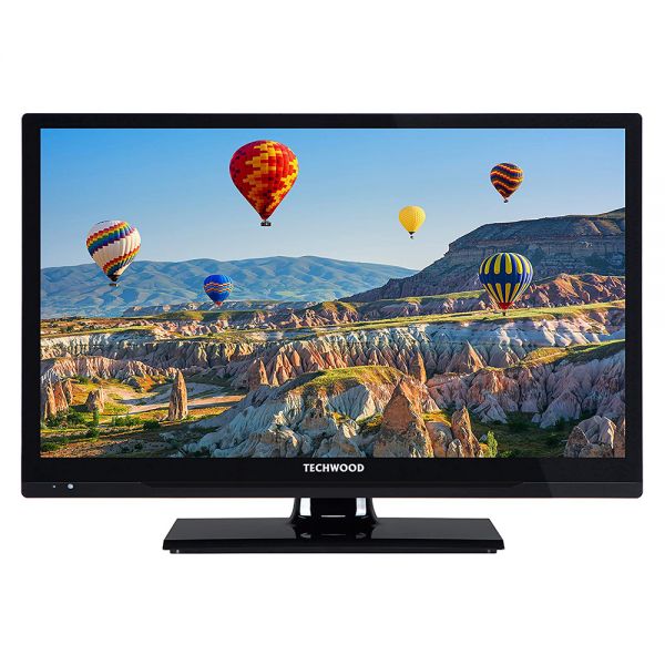 Techwood H24T11A LED-Fernseher 60cm 24 Zoll HD 200Hz DVB-T2/C/S2 gebraucht