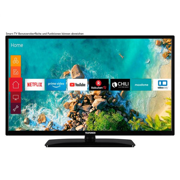 Telefunken OS-32H500 LED-Fernseher 80cm 32 Zoll HD Smart TV 800Hz DVB-T2/C/S2 PVR gebraucht
