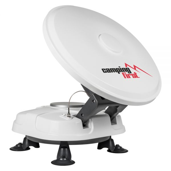 Camping first Satmex mobil portable vollautomatische Sat Antenne Satelllitenantenne gebraucht