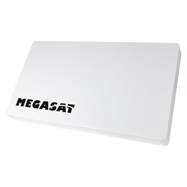 Megasat Flachantenne D1 Profi-Line II Single Sat Spiegel LNB Satelliten Antenne gebraucht