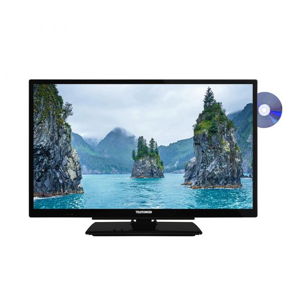Telefunken XH24G101D LED-Fernseher 60cm 24 Zoll HD TV DVD 200Hz DVB-T2/C/S2 gebraucht