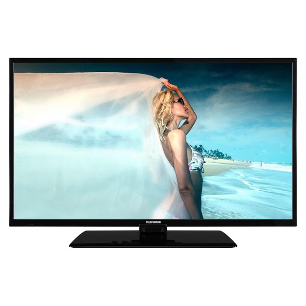 Telefunken D40F550M1CW LED-Fernseher 102cm 40 Zoll Full HD Smart TV 600Hz DVB-T2/C/S2 gebraucht