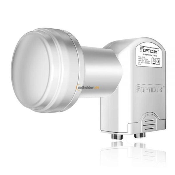 Opticum Premium Twin LNB LTP-04H 0,1db HDTV digital FULL HD 3D