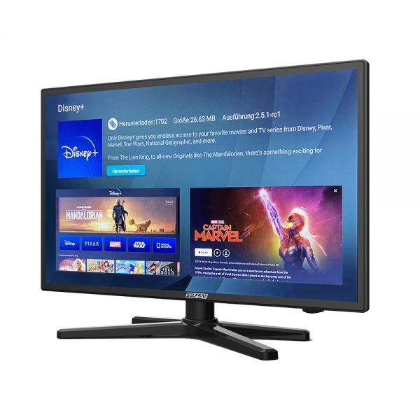Selfsat SMART LED TV 1222 55 cm 22" inkl. DVB-S2/C/T2 HD Tuner mit WLAN Bluetooth