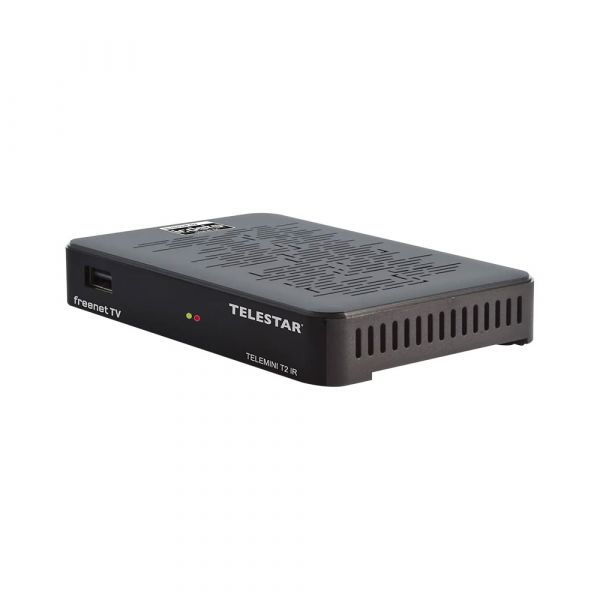 Telestar Telemini T2 IR DVB-T2 HD Receiver DVB-T freenet TV DVB-C Kabelreceiver
