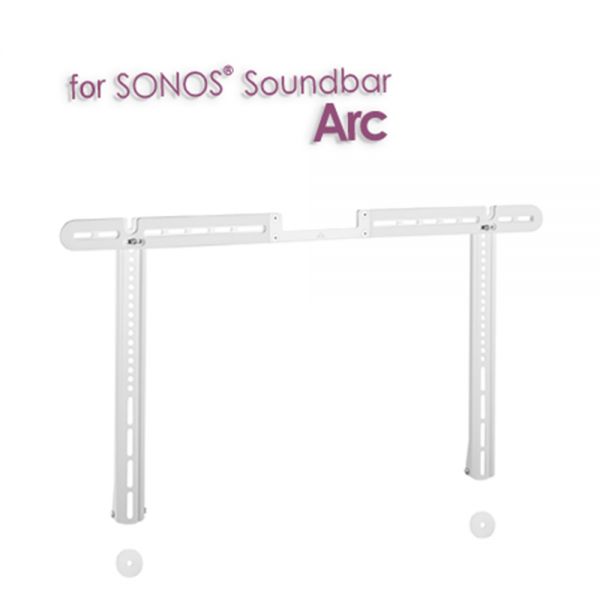 my wall HS 9 WL Wandhalterung für SONOS Halterung für SONOS® Arc Soundbar HS9WL weiß