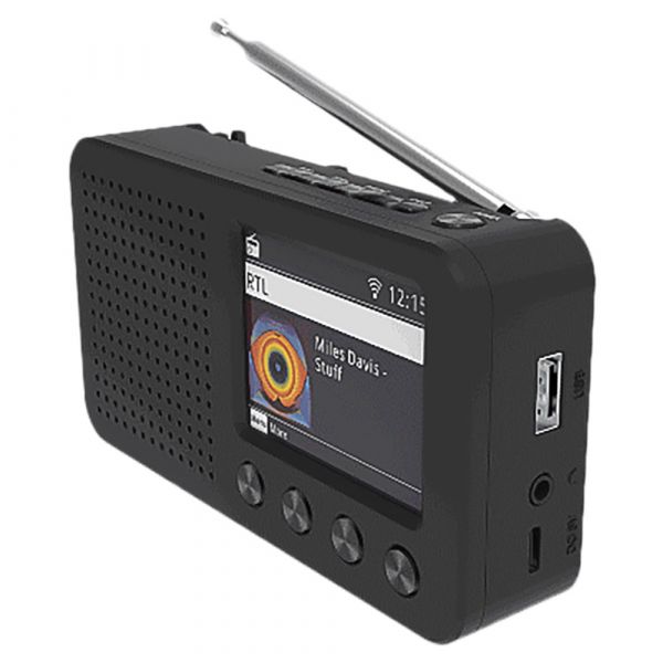 TELESTAR TOP 150 Portables DAB+ UKW Internetradio Radio Digitalradio Empfangsteil mit Akku
